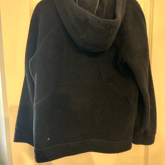 Lulu lemon hooded fuzzy zip up - Picture 3 of 4